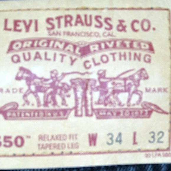 Black Levi's Jeans - Picture 3 of 3